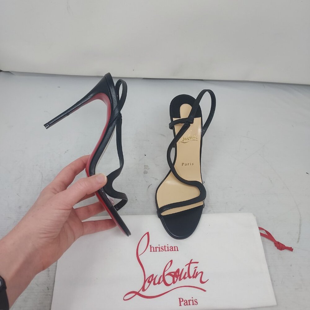 Christian Louboutin Black Sandals
